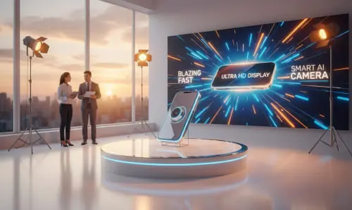 Портрет женщины с задумчивым взглядом, сидящей на стуле в студийном освещении