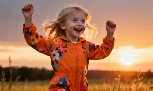 Портрет женщины с задумчивым взглядом, сидящей на стуле в студийном освещении