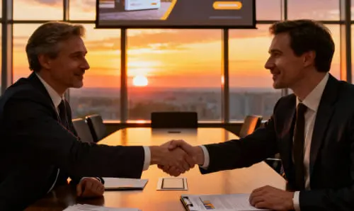 Портрет женщины с задумчивым взглядом, сидящей на стуле в студийном освещении